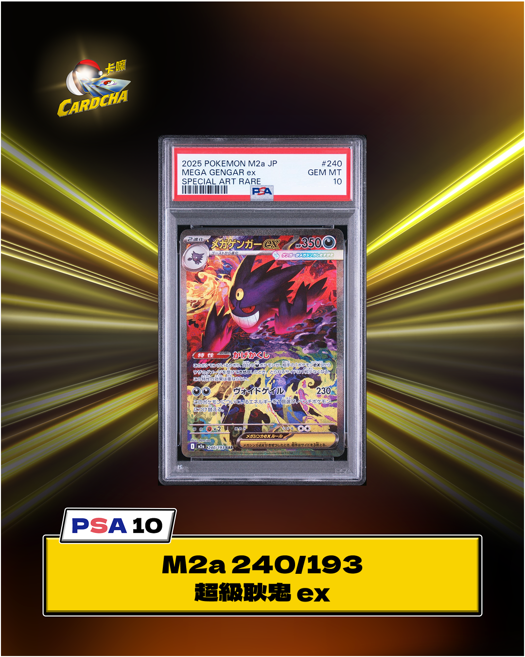 [PSA10] M2a 240/193 超級耿鬼 ex SAR
