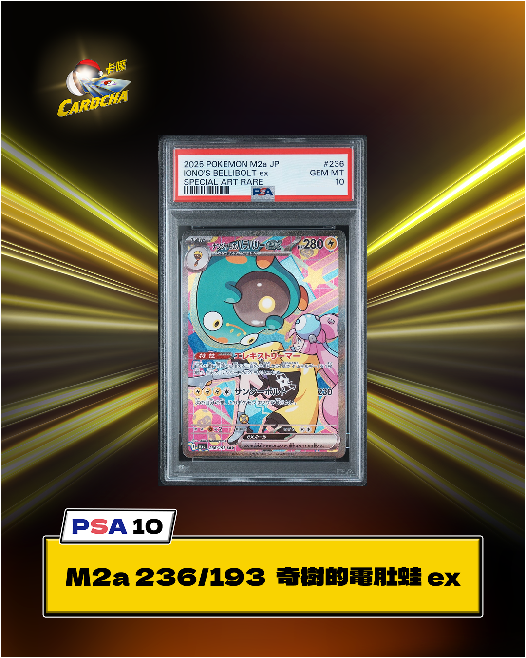 [PSA10] M2a 236/193 奇樹的電肚蛙 ex SAR